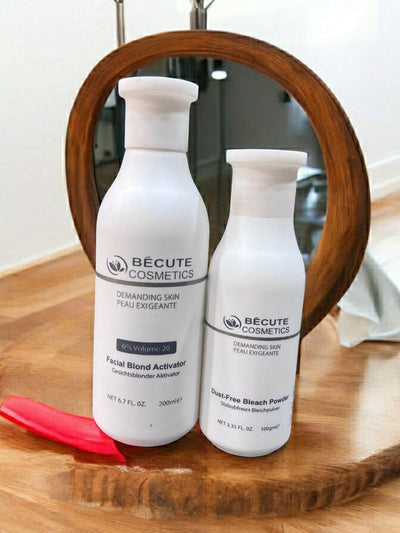 Becute Cosmetics Skin Polish Kit (Volume + Bleach Powder)